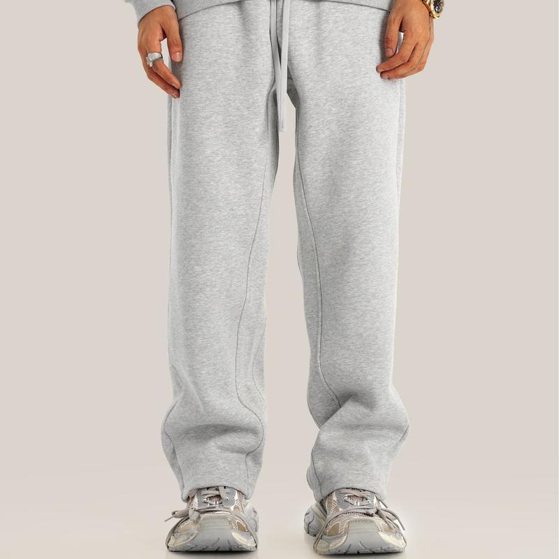 600GSM Baggy Fleece Sweatpants โ Unisex Retro Streetwear