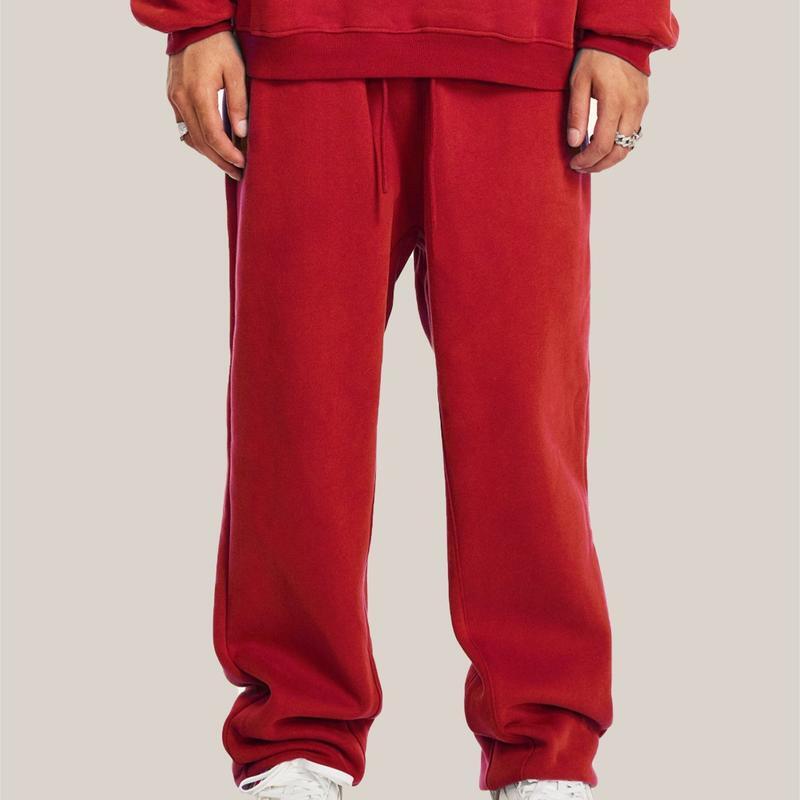 600GSM Baggy Fleece Sweatpants โ Unisex Retro Streetwear