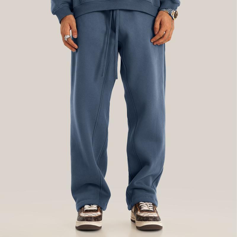 600GSM Baggy Fleece Sweatpants โ Unisex Retro Streetwear