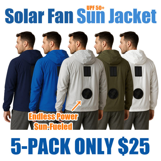 Solar Fan Sun Jacket – UPF 50+ Protection
