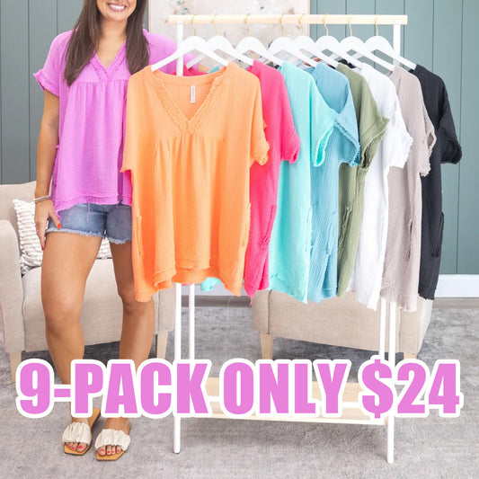 Effortless Gauze Babydoll Top