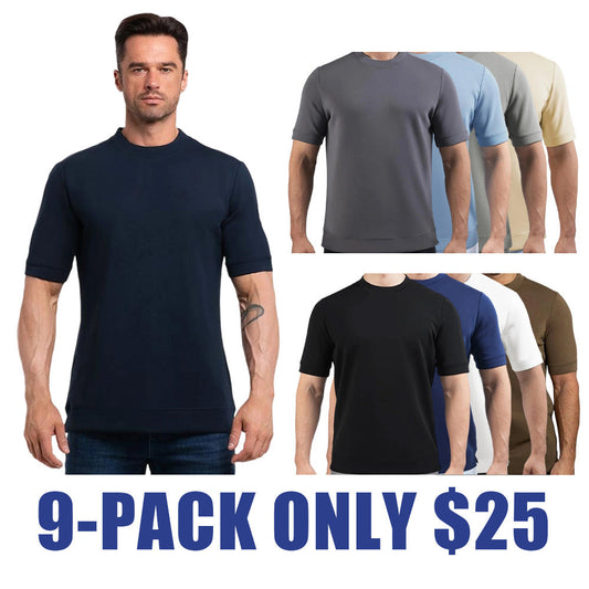 Men's CloudWeave Modal Tee - Business-Casual Comfort Meets Athletic Performance